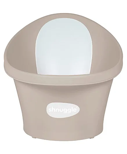 Shnuggle Bathing Bathtube With Plug In Taupe - Multicolor