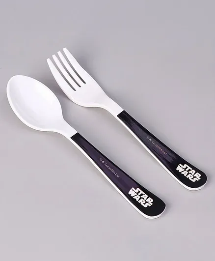 Disney Star Wars Fork & Spoon - Multicolor