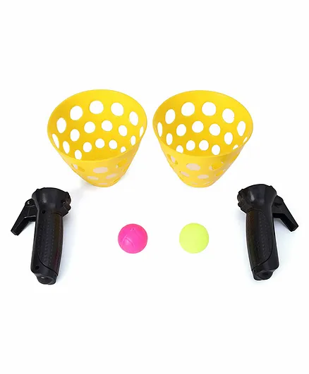 Toyzone Batman Pop Catch Set Pack of 2 - Yellow