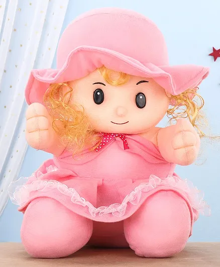 Funzoo Plush Candy Doll light Pink - Height 31.5 cm