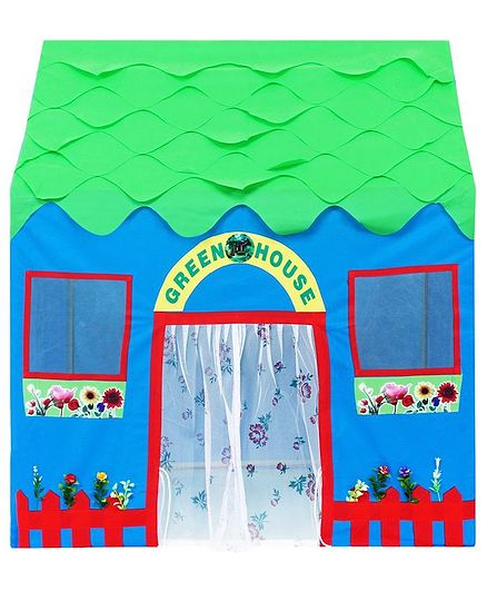 Playhood Green House Playhouse - Multicolor