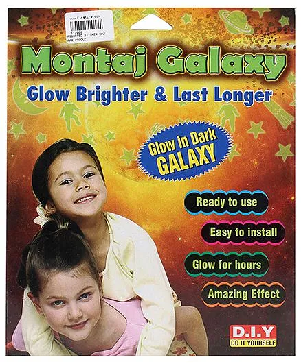 Sticker Bazaar Montaj Galaxy - Glow in Dark Sticker