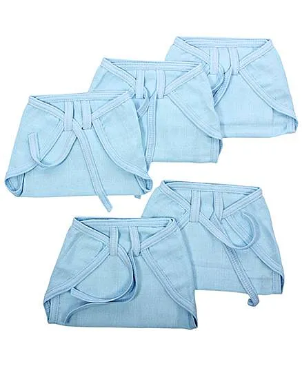 Tinycare Cloth Baby Nappy Comfy Junior Medium - Set Of 5