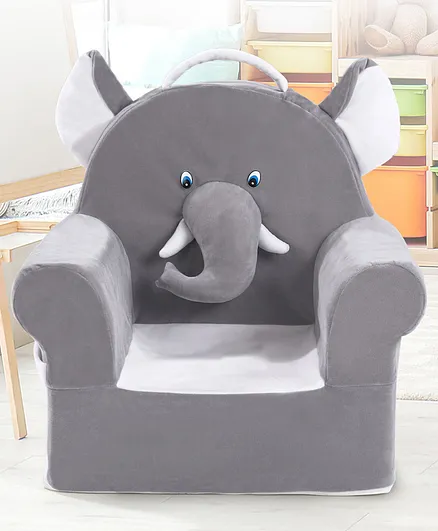 Bonfino Premium Sofa Chair Elephant Shaped - Grey