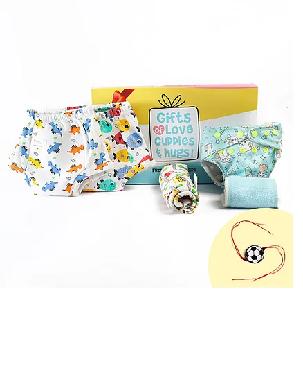 SuperBottoms Rakhi Gift for kids Combo Pack of 6 - Multicolour