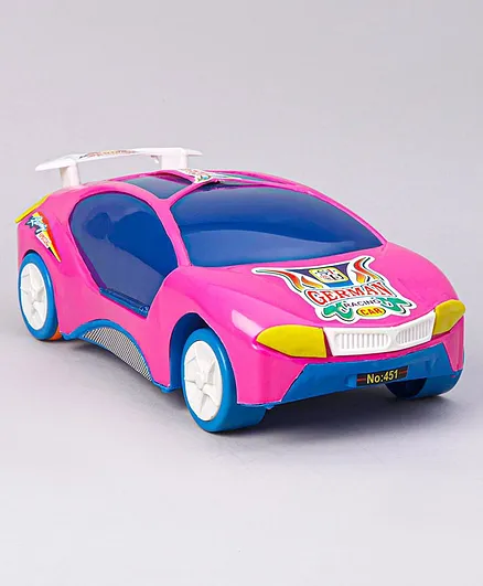 Luvely Friction Powered Racing Toy Car - Pink