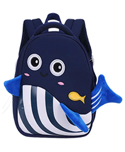 Sanjary Little Whale Bag - 12 Inches (Colour May Vary)