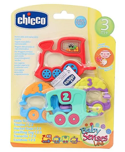 Chicco Little Train 123 Rattle - Multicolor