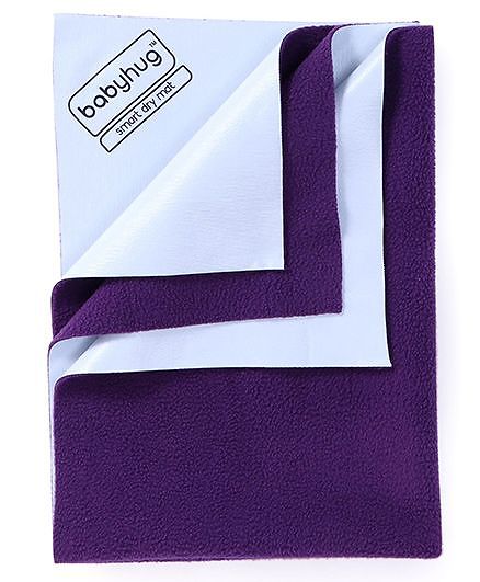 Babyhug Smart Dry Bed Protector Sheet Extra Large - Plum