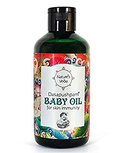 Nature's Veda Dasapushpam Baby Oil - 150 ml