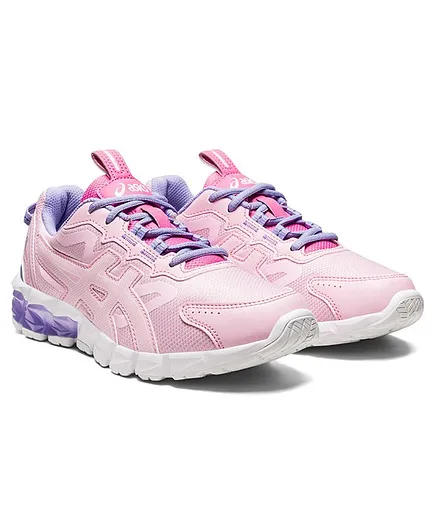 Asics Kids Gel Quantum 90 GS Sports Shoes - Cotton Candy White