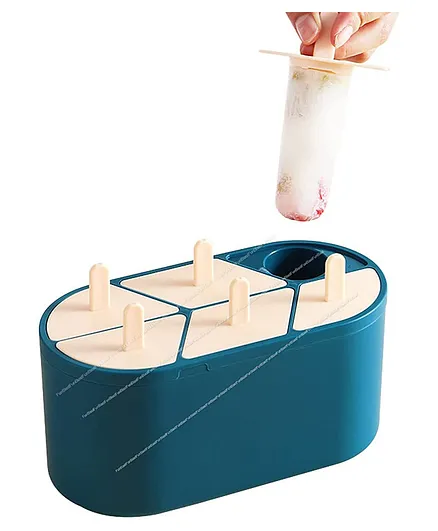 Funblast Ice Cream Mould with Stick - Blue