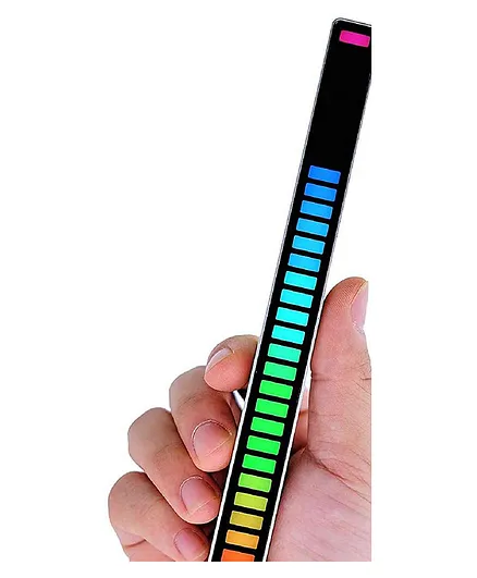 Opina RGB Sound Reactive LED Light Bar Rhythm Light for Party (Color May Vary)