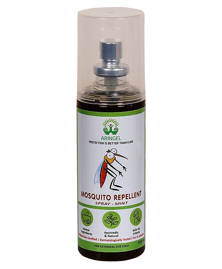 Aringel Herbal Anti Mosquito Spray Mint - 100 ml