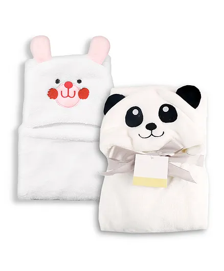 My Newborn Baby Blanket Pack of 2 - White