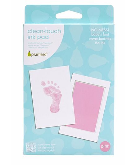 Pearhead Clean Touch Print Pad - Pink