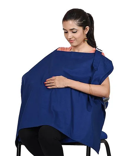 Lulamom Feeding & Nursing Cover - Blue