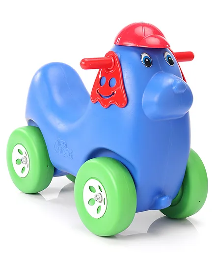 Little Fingers Dog Shaped Ride On - Blue