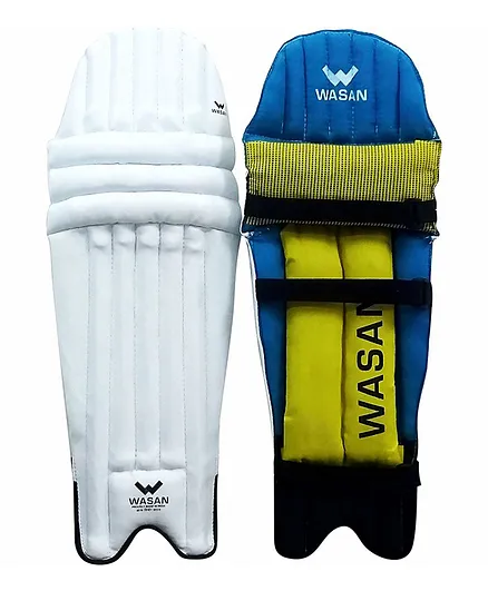 Wasan Cricket Batting Leg Guard - White