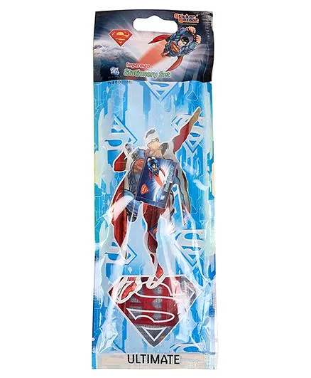 Sticker Bazaar Superman Stationery Set - 5 Pieces