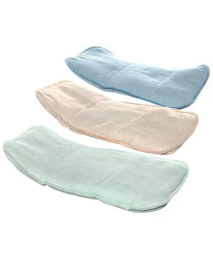 Tinycare Baby Nappy Liner Set Of 3 (Colour May Vary)