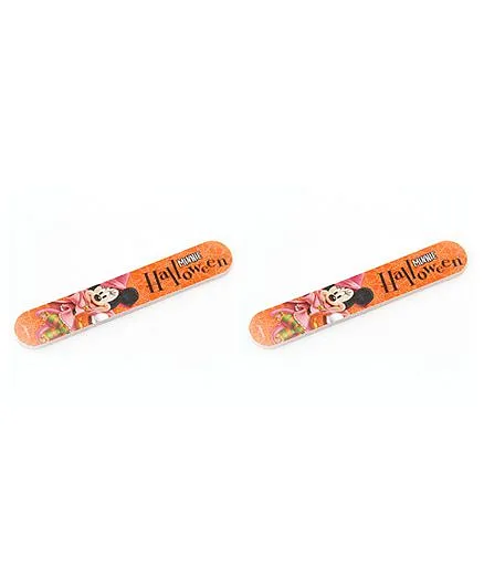 Buddyboo Nail Filer Minnie Mouse Print - Orange