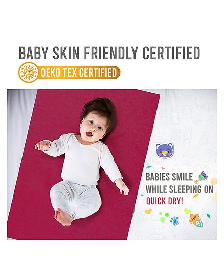 Quick Dry Bed Protector Small - Orchid