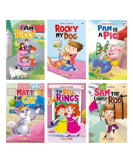 Phonic Reader Story Books Pack of 6 - English