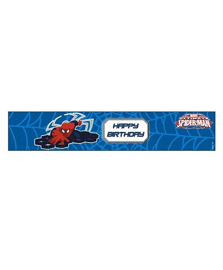 Marvel Spiderman Wrist Bands Pack of 10 - Blue