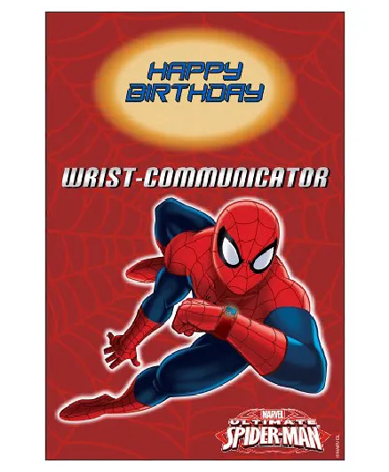 Spiderman Vertical Banner 04 - Red