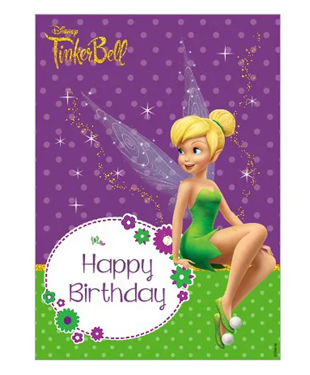 Disney Tinkerbell Centerpieces Pack of 2 - Green Purple
