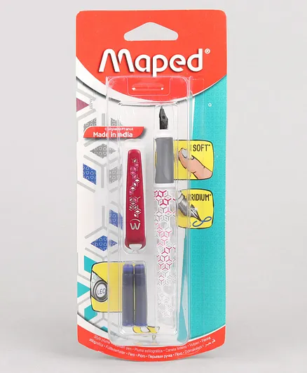 Maped Classic Fountain Pen -Maroon