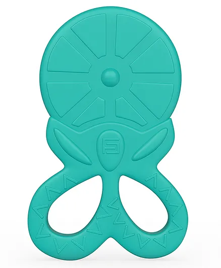 Buddsbuddy BPA Free TYLO Silicone Baby Teether - Dark Green