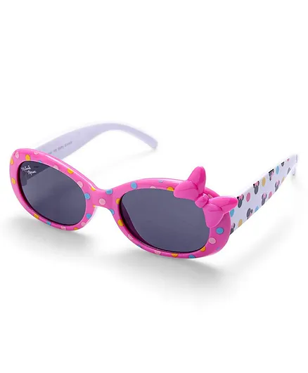 Minnie Round Kids Sunglasses UV 400 - Pink