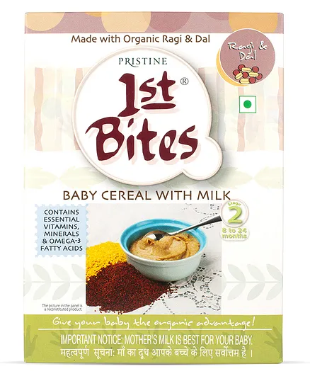 Pristine 1st Bites Ragi & Dal 8 Months to 24 Months Stage 2 - 300 gm