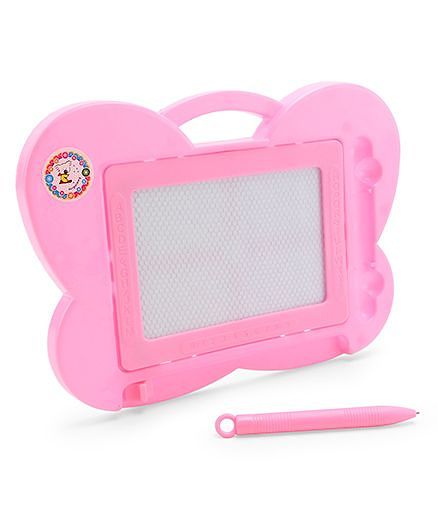 Butterfly Shape Baby Drawing Board - Pink