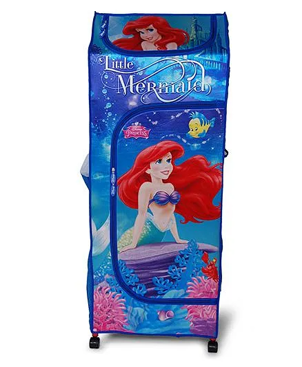 Disney By Kudos Storage Almirah Wonder Cub Mermaid - Blue
