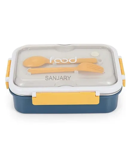Sanjary Lunch Box 620 ml Pack of 1 (color & Design May Vary)