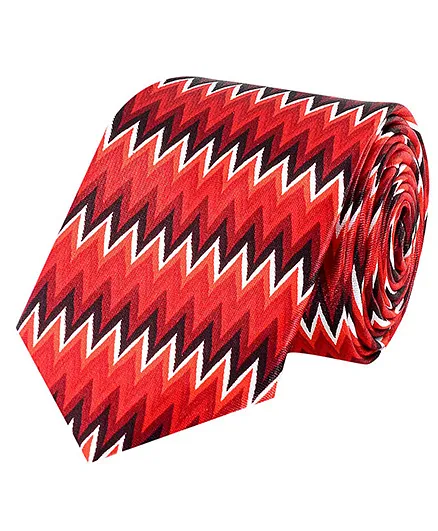 Tiekart Buzzing Energy Tie For Boys - Red