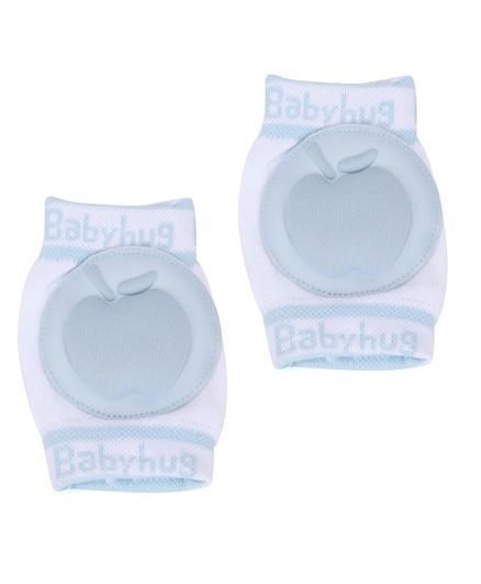 Babyhug Elbow & Knee Protection Pads Apple Print - Blue