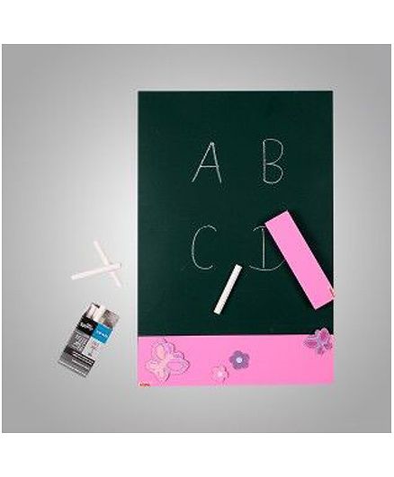 Kidoz Black Board Butterfly Theme - Pink
