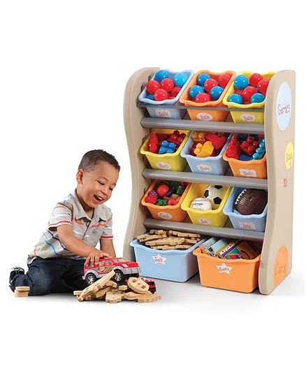 Step2 Fun Time Room Organiser - Multicolour
