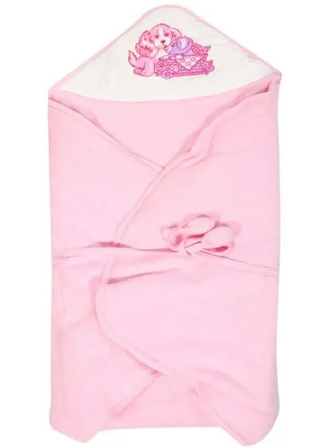 Tinycare Hooded Deluxe Towel - Pink
