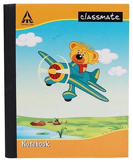 Classmate Notebook Double Lines Ruling - 172 Pages