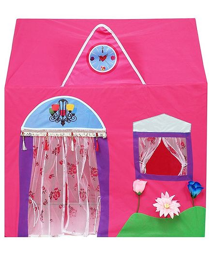 Playhood Queen Palace Play House With Curtains - Pink
