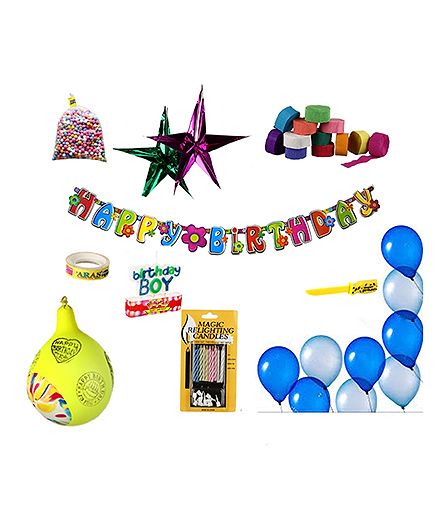 NHR Special Birthday Decoration Kit - 132 Pieces