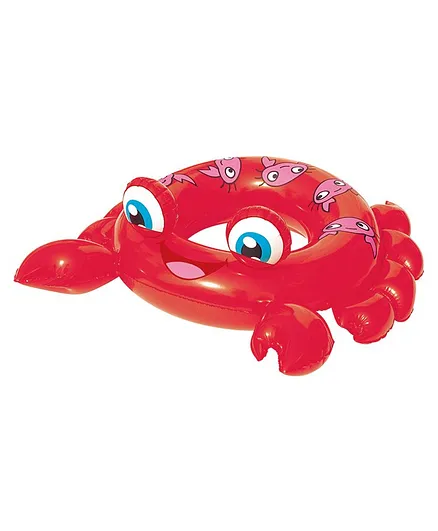 Bestway Crab Shaped Swimming Ring - Red
