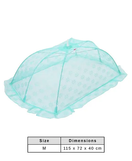 Babyhug Portable Baby Mosquito Net Medium - Green