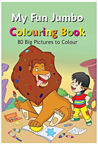 Pegasus My Fun Jumbo Colouring Book - English