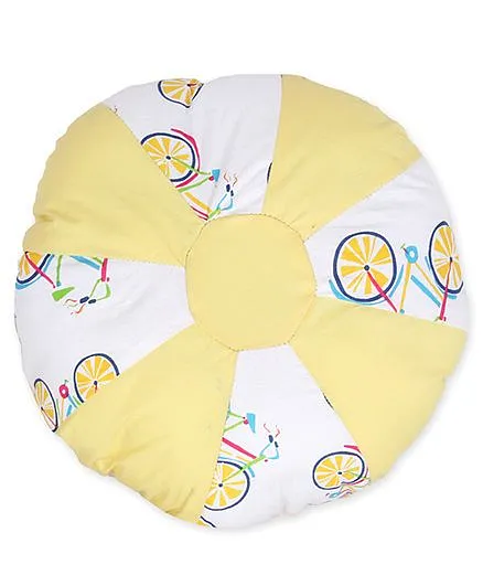 HouseThis The Joy Ride Pure Cotton Cushion Cover - Multicolor